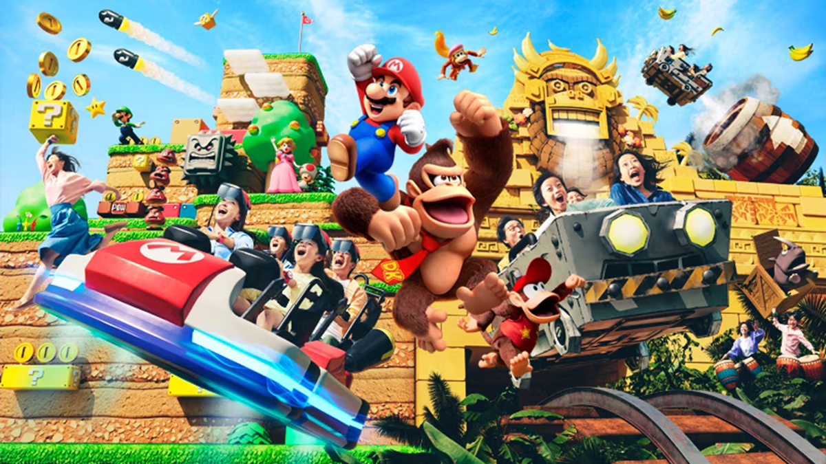 Play Wild Event Offers Super Nintendo World Donkey Kong Country Early Look