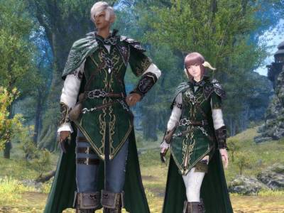 Square Enix Selling FFXIV Woodland Warden's Attire Glamour Set