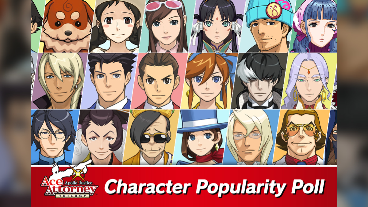 Apollo Justice Ace Attorney character popularity poll