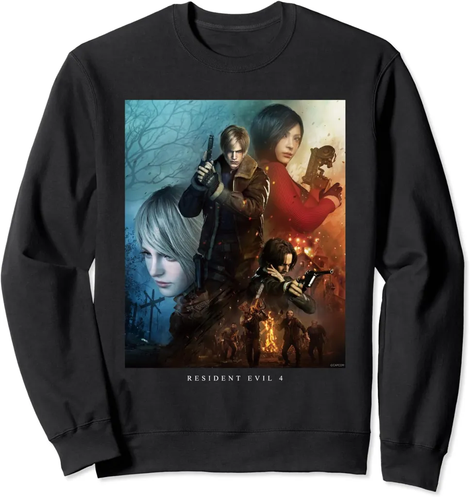 Capcom Amazon apparel - Resident Evil 4 Remake sweatshirt