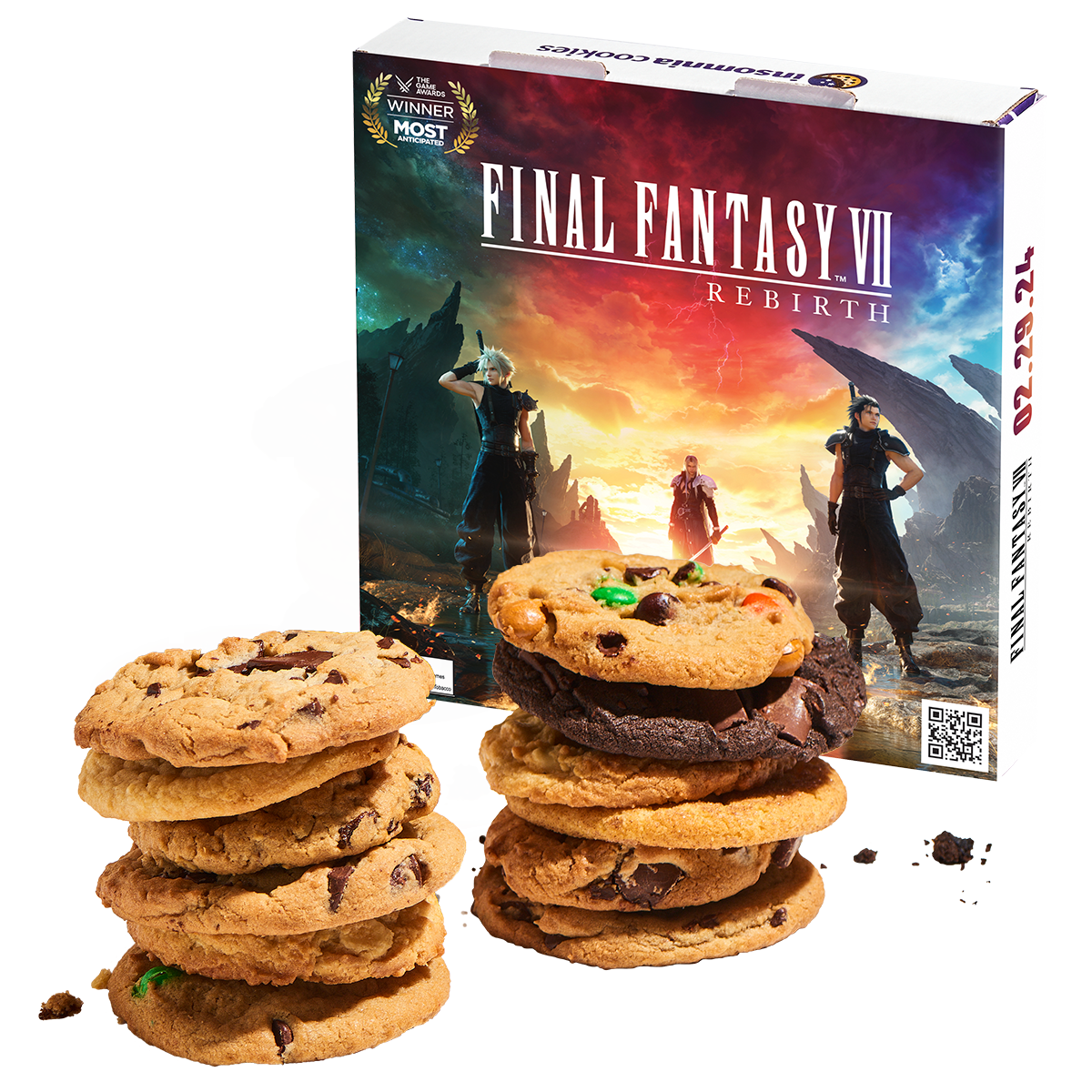 Final Fantasy VII Rebirth Insomnia Cookies Promotion Begins 