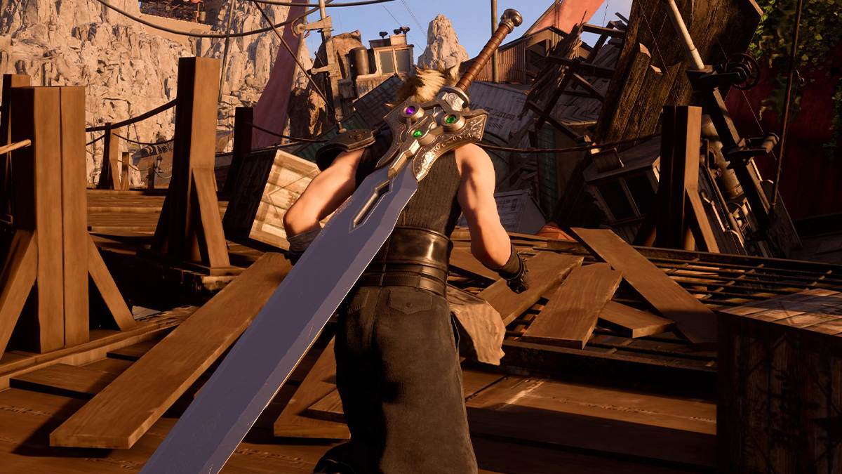 Screenshot of weapons