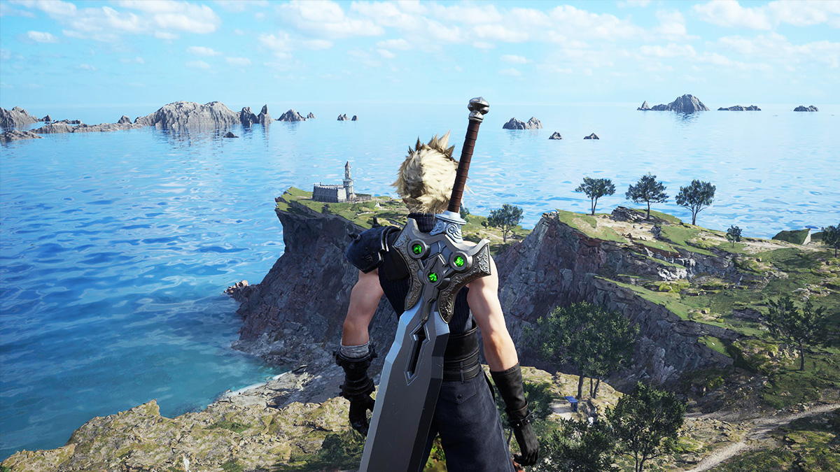 Screenshot of Final Fantasy VII Rebirth Open World