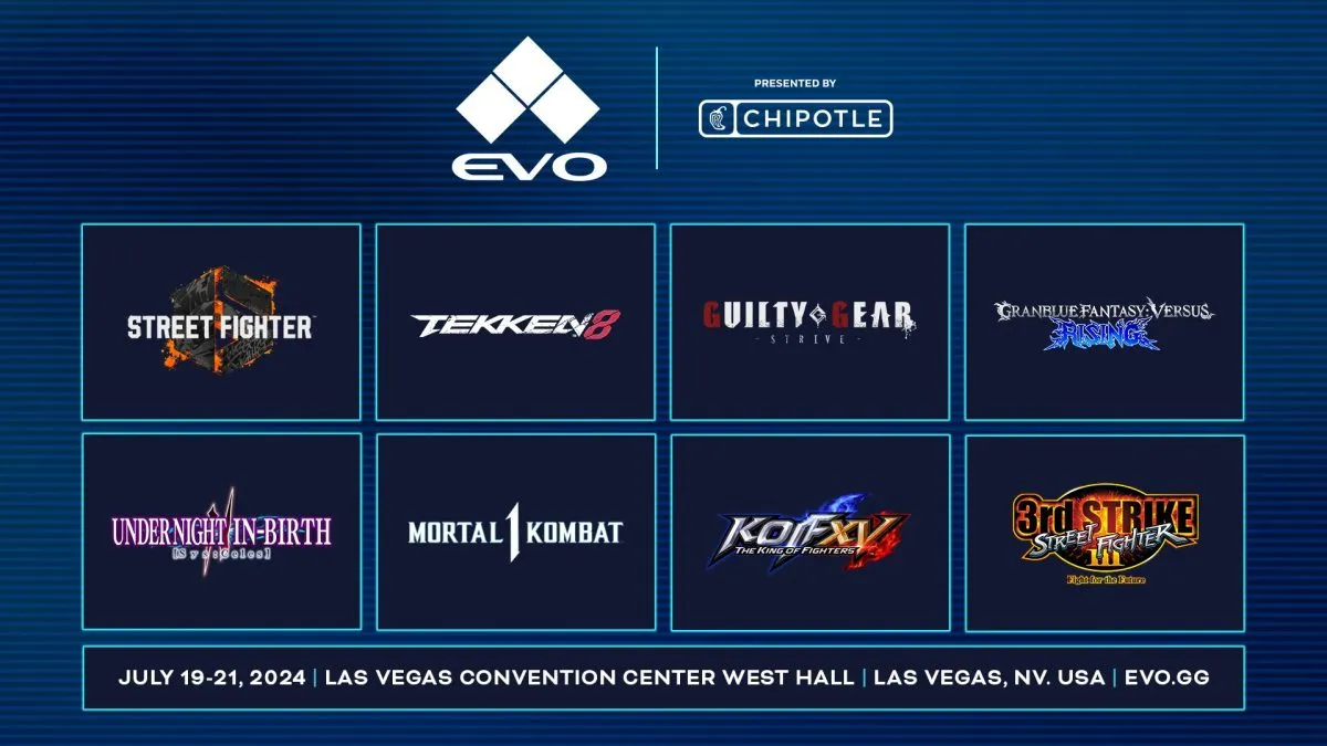 Evo 2024 Games Lineup Includes Tekken 8, Street Fighter 6