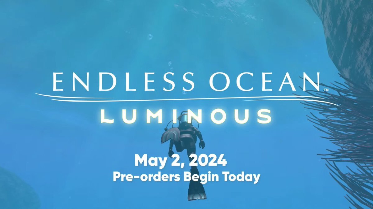 Endless Ocean Luminous Comes to Switch on May 2024
