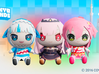 Hololive Vtuber digital hats in Hello Tokyo Friends - official Roblox space