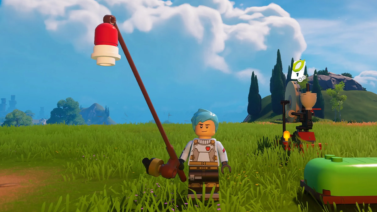 How to Make a Lego Fortnite Fishing Rod and Fish - Siliconera