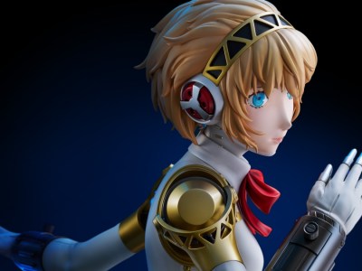 Life-size Persona 3 Aigis bust figure