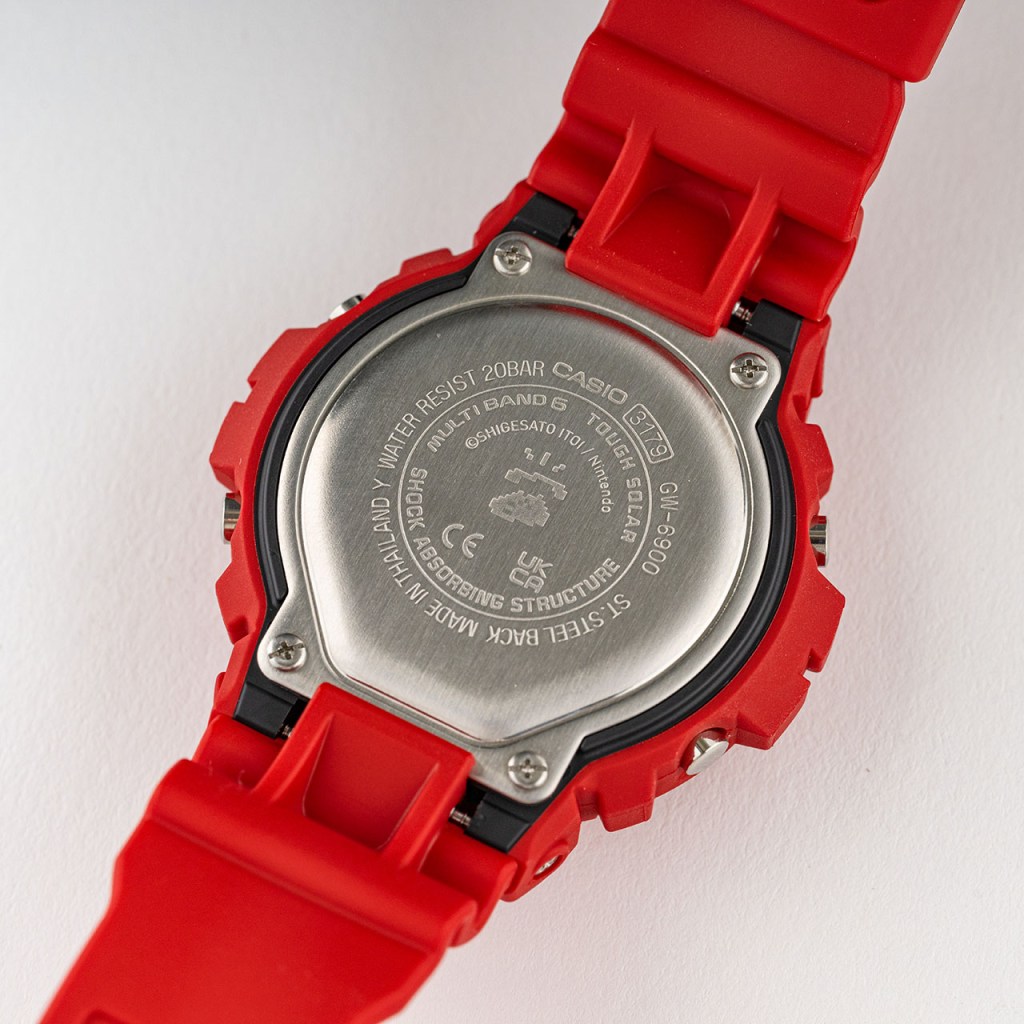 Mother Earthbound G-Shock watch - back