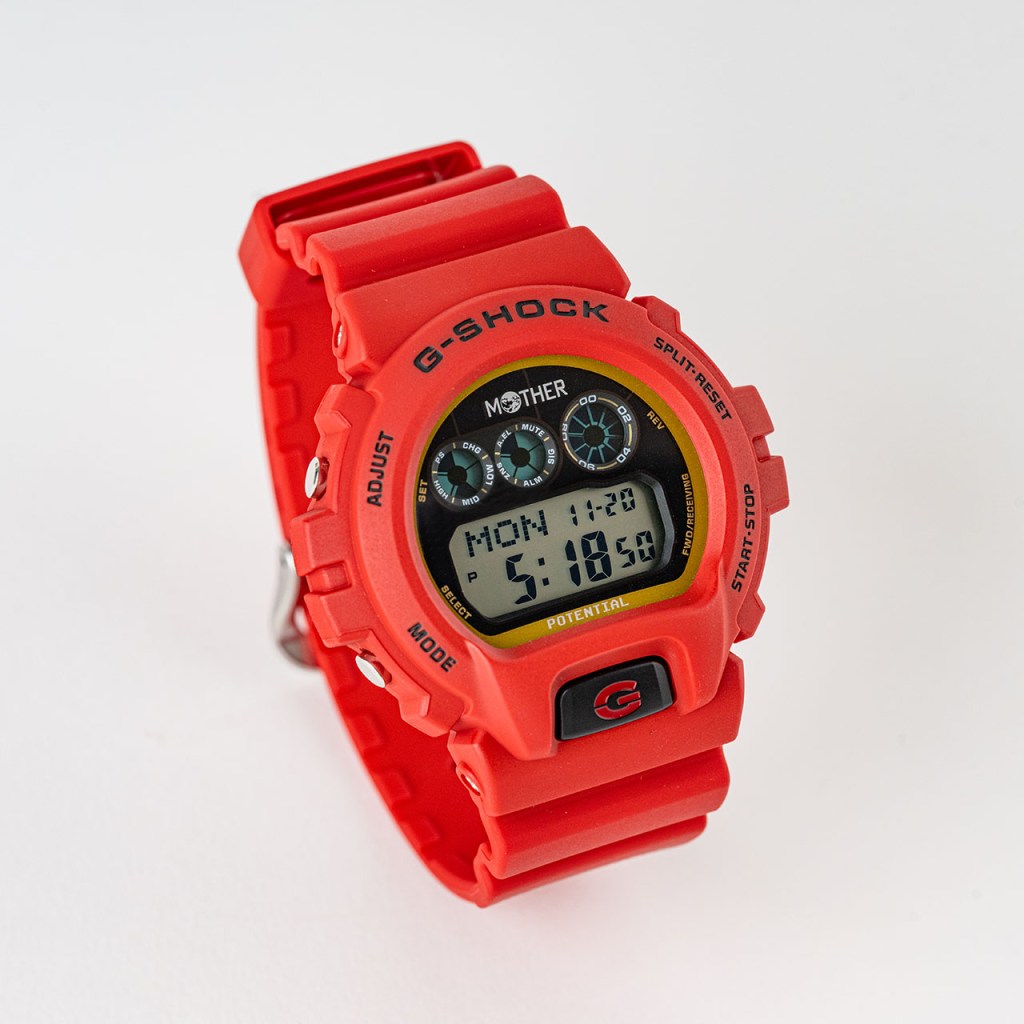 Mother Earthbound G-Shock watch - front