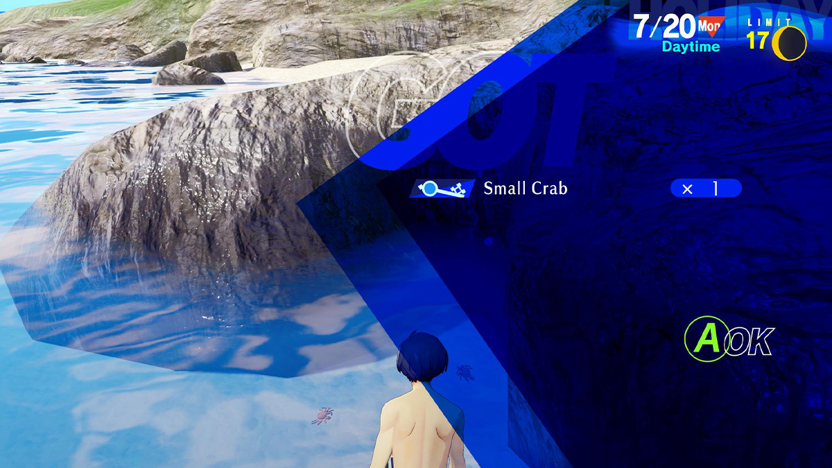 Screenshot of Persona 3 Reload Ocean Items