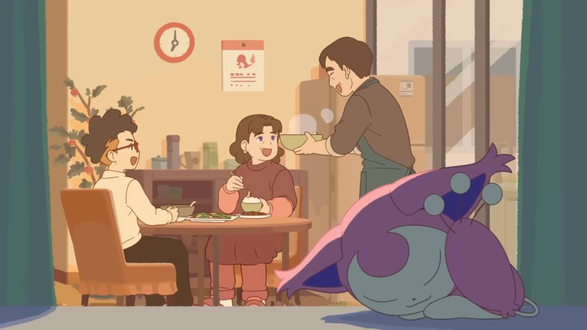 Pokemon 'Tadaima' Anime Short Shows People and Pokemon Heading Home for New Year's