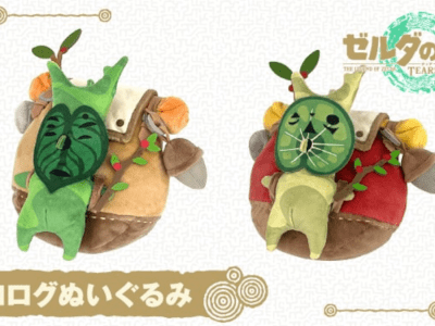 The Legend of Zelda Tears of the Kingdom - Traveling Korok plushes