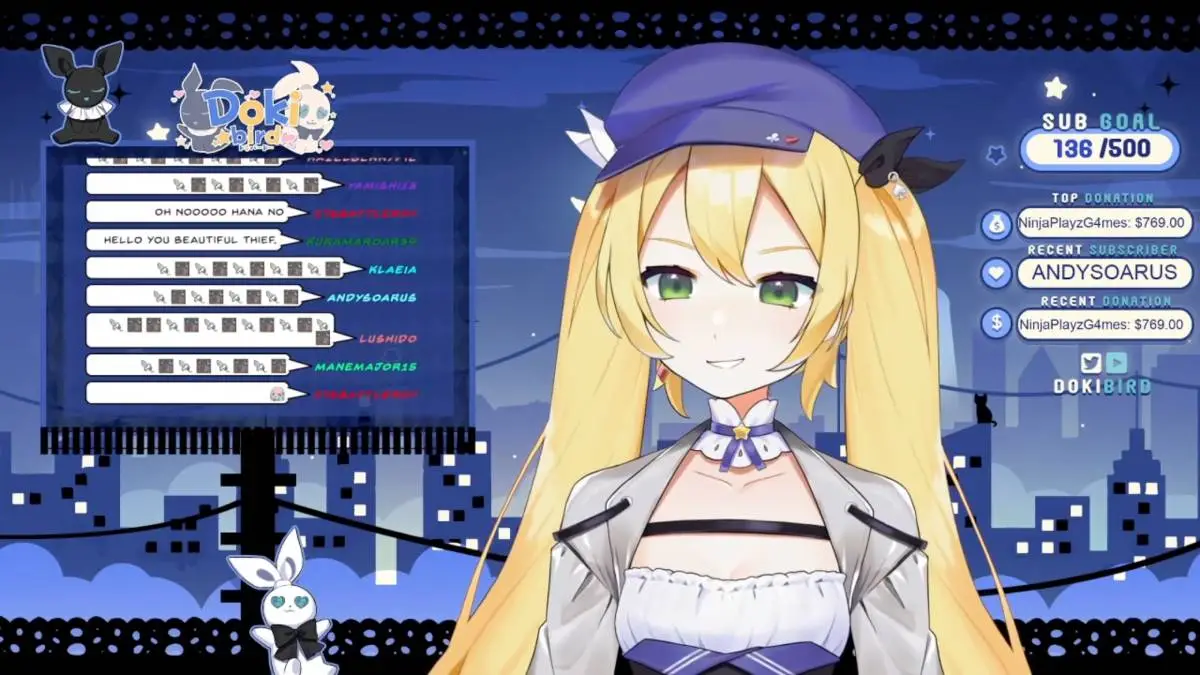 Vtuber Dokibird Returning to Celebrate Lunar New Year With Fans