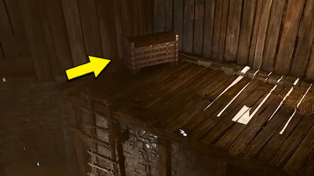 Screenshot of Blighted Village Infernal Iron location