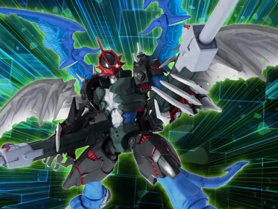 Digimon Adventure 02 Paildramon Figure-rise Standard Amplified model kit