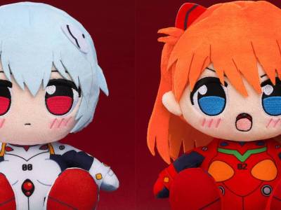 Asuka Shikinami Langley, Mari Makinami, and Rei Ayanami Evangelion plush based on the second Rebuild film are on the way