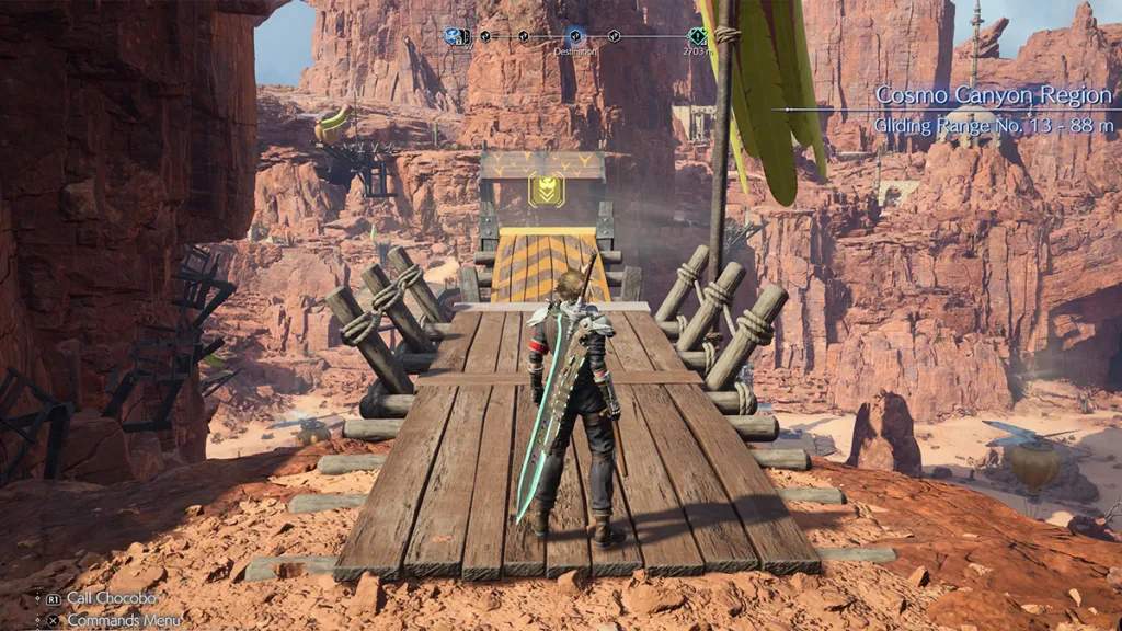 Screenshot of FF7 Rebirth Gliding Range No. 13-88