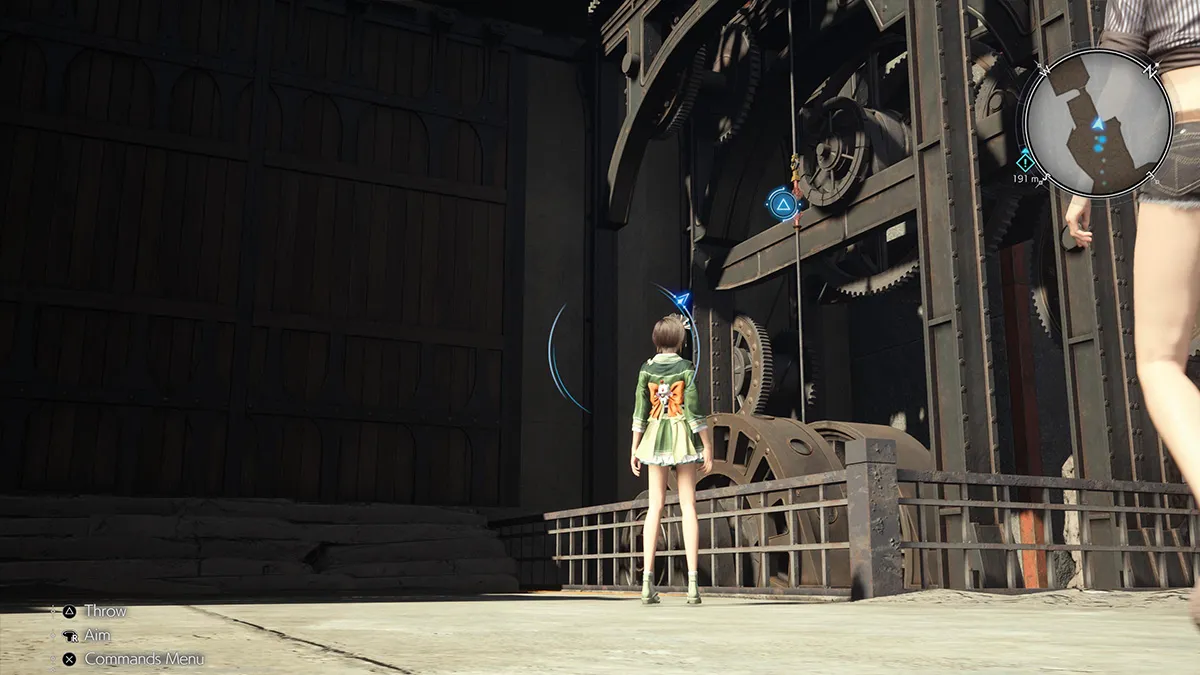Screenshot of FF7 Rebirth Chapter 7 Yuffie Coal Mine Door