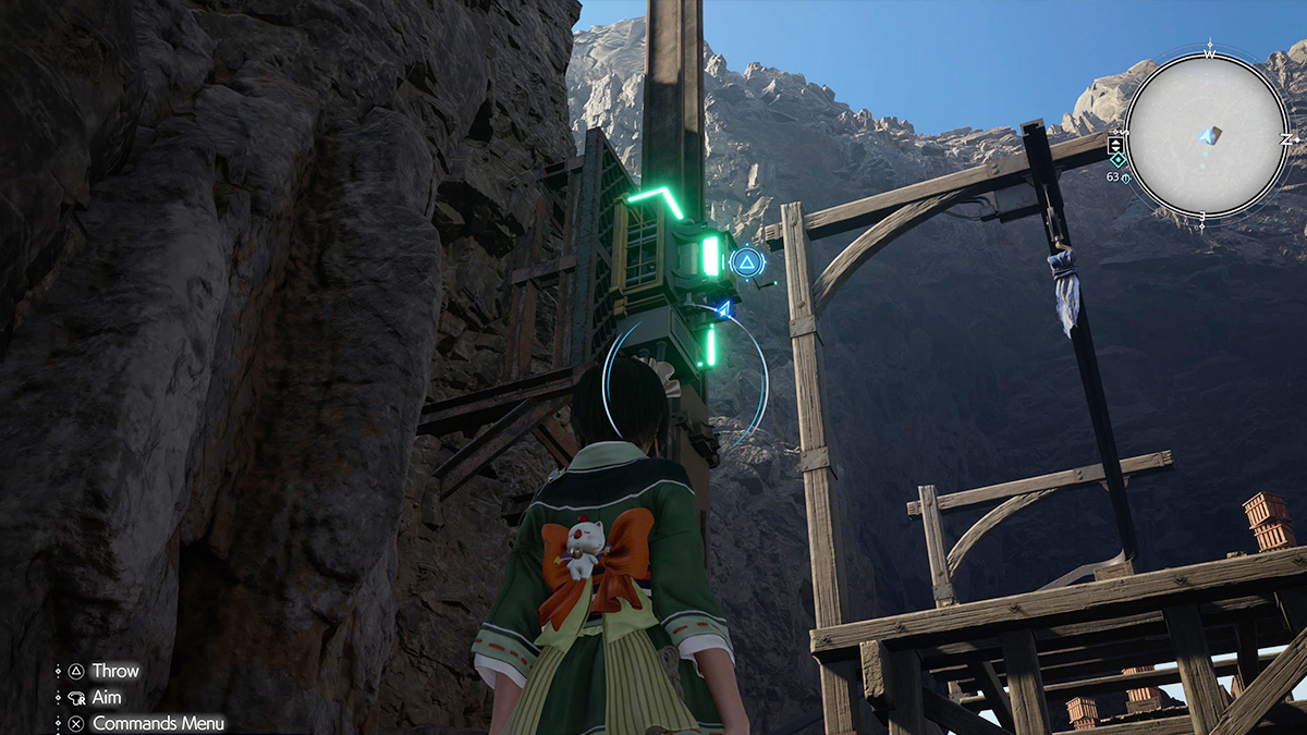 FF7 Rebirth Chapter 7 Yuffie Elevator Grappling Hook 6