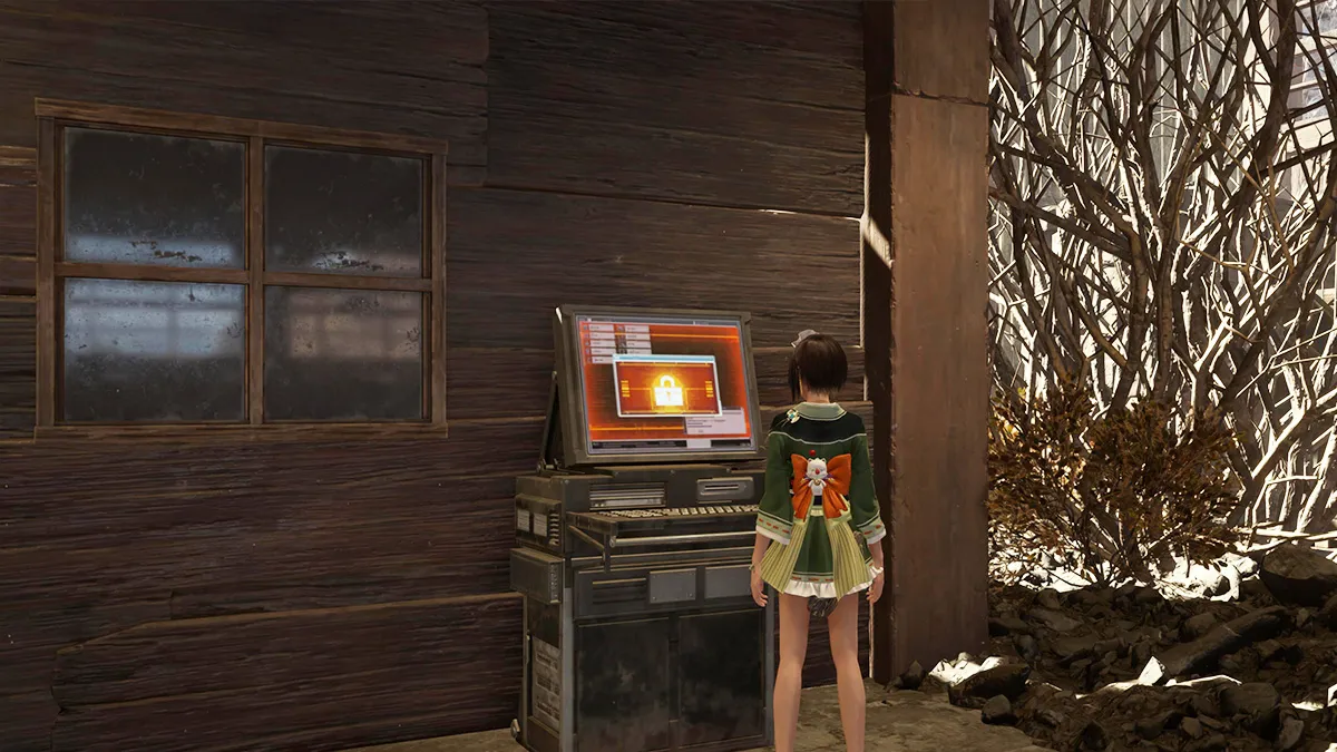 Screenshot of FF7 Rebirth Chapter 7 Yuffie Elevator Panel