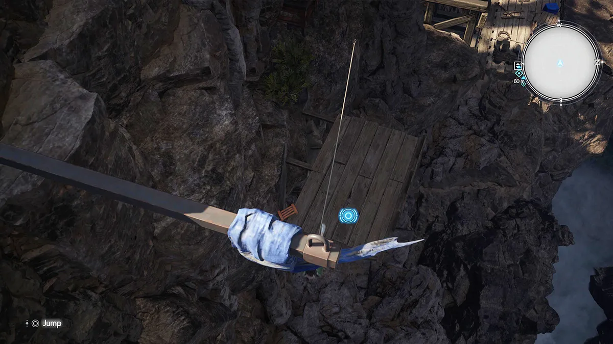 FF7 Rebirth Chapter 7 Yuffie Elevator Grappling Hook 5