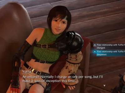FFVII Rebirth Yuffie Final Fantasy Voice Actress Shared Singing and Motion Sickness Memories