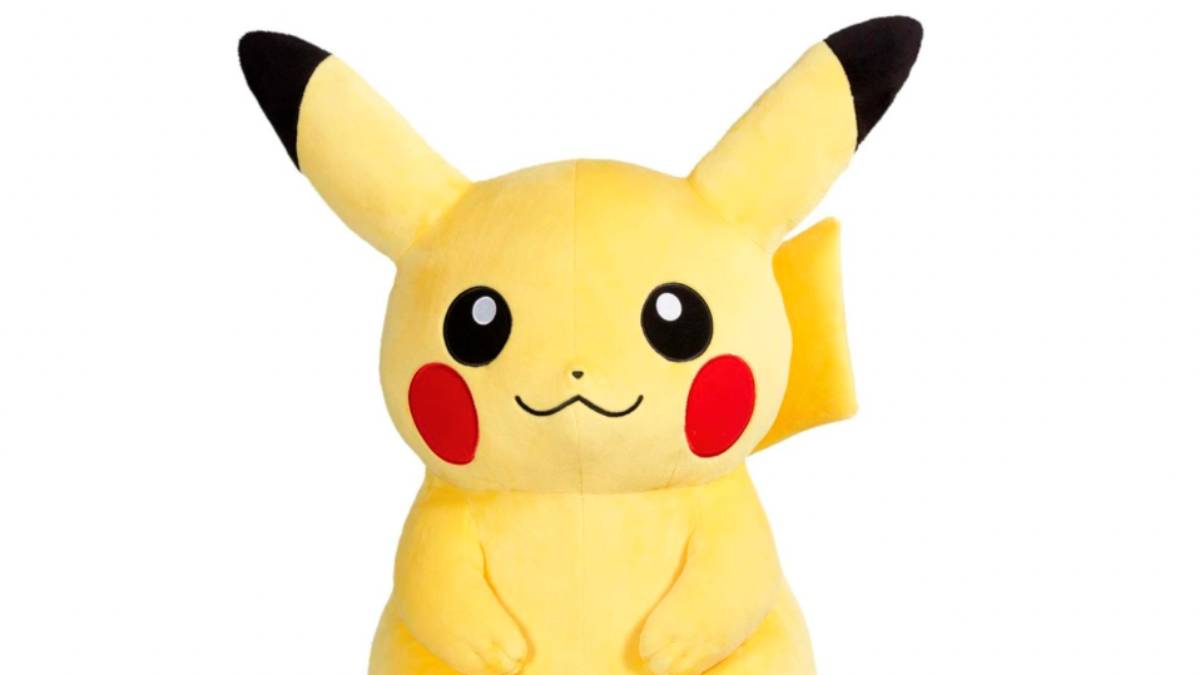 Giant Pikachu Plush Joins Pokemon Center Stuffed Animal Collection