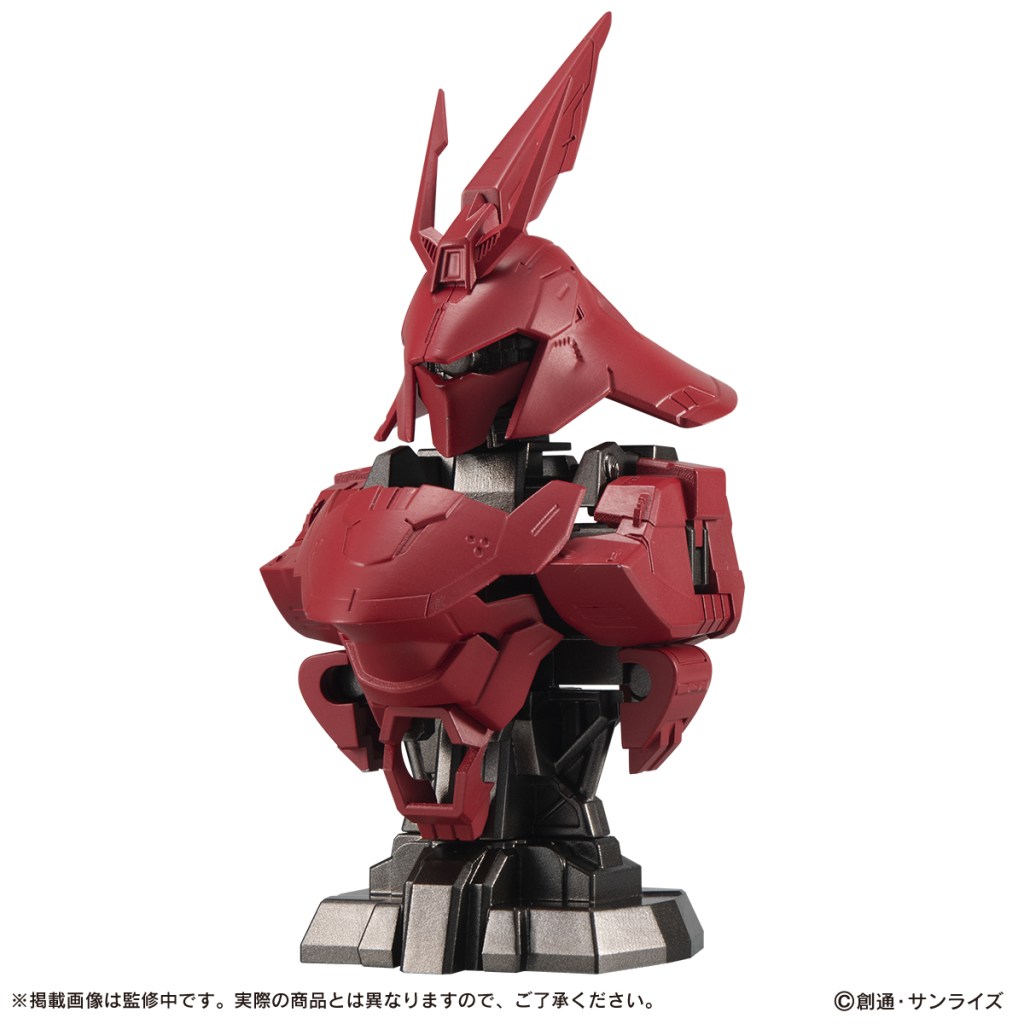 Gundam CCA Sazabi mechanical bust gashapon - colored exterior