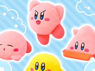 Kirby Happy Meal toys by McDonalds Japan