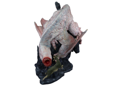 Monster Hunter Khezu figure - featuring Kelbi