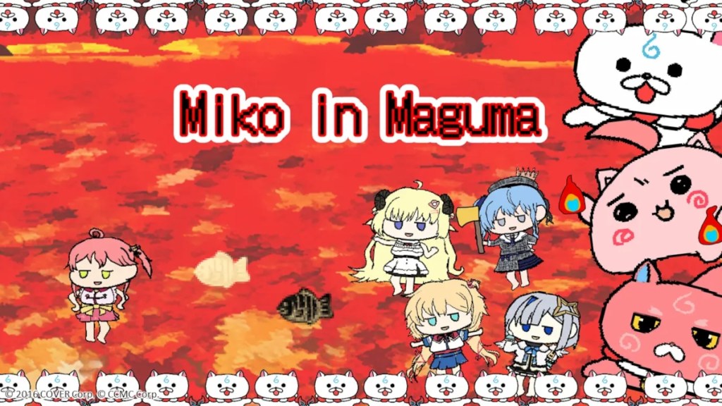 new Holo Indie game Miko in Maguma
