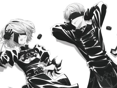 NieR Automata Wireless Earphones Come With 2B & 9S Lines