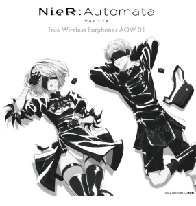 NieR Automata Wireless Earphones Come With 2B & 9S Lines