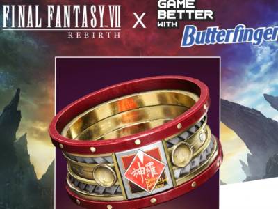 PSA: FFVII Rebirth Butterfinger and Extra Life Shinra Bangle Offer Ends This Week