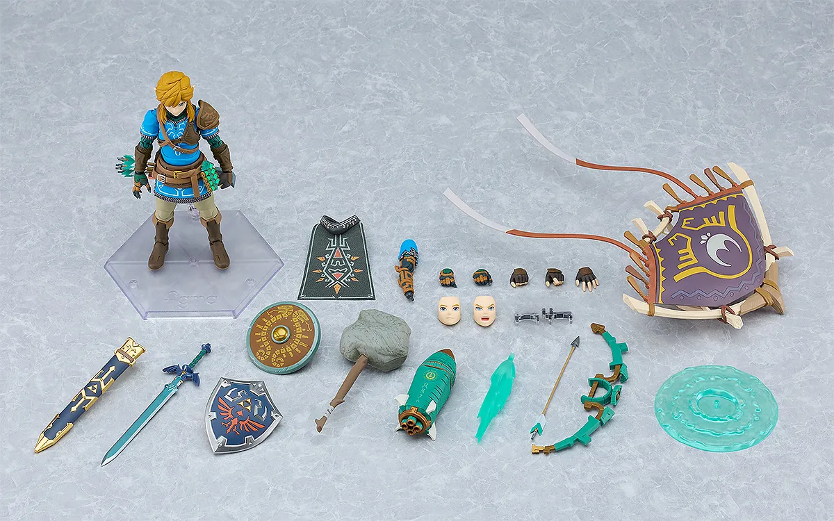 Tears of the Kingdom Link figma - DX edition contents