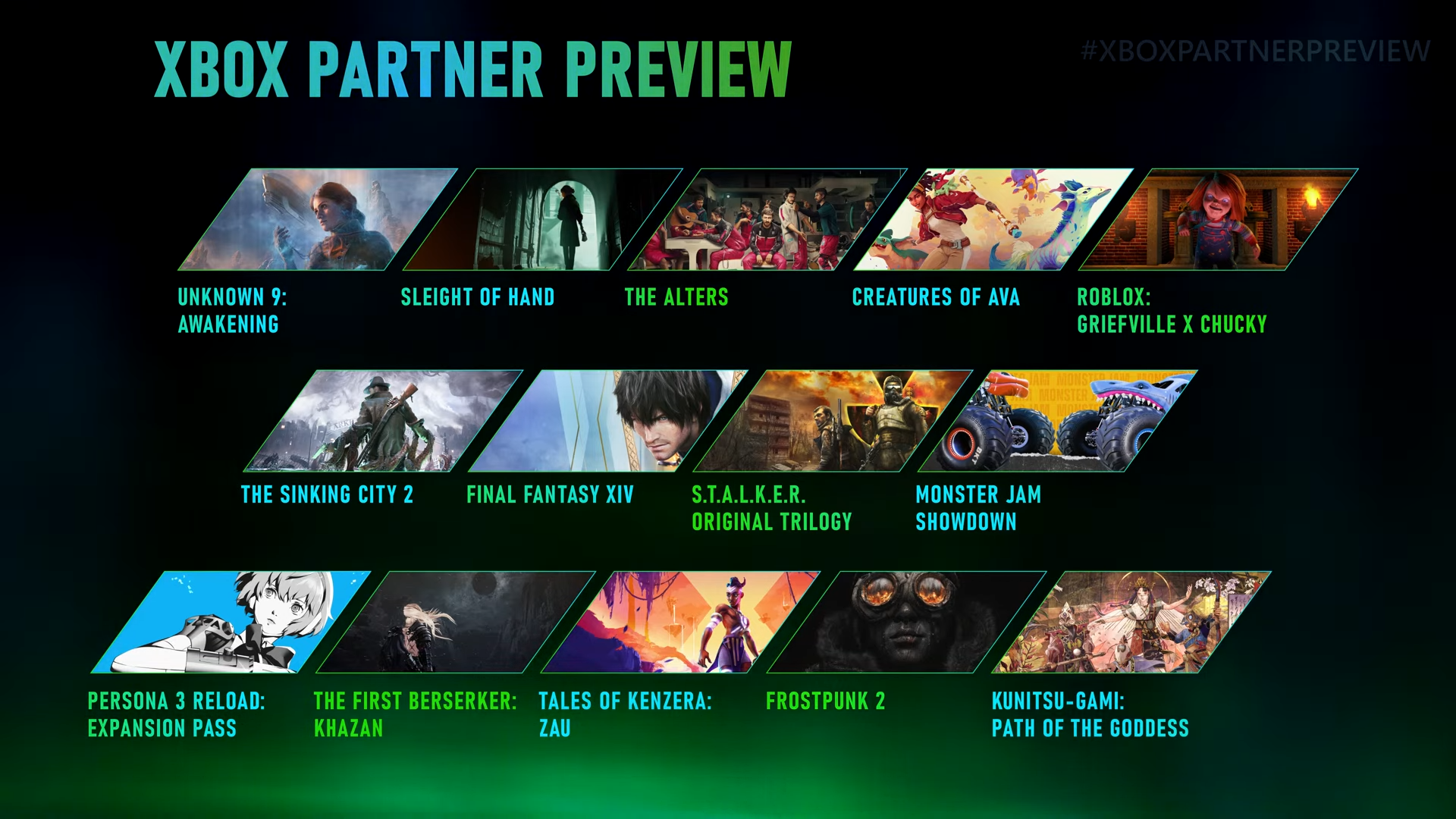 Xbox Partner Showcase March 2024