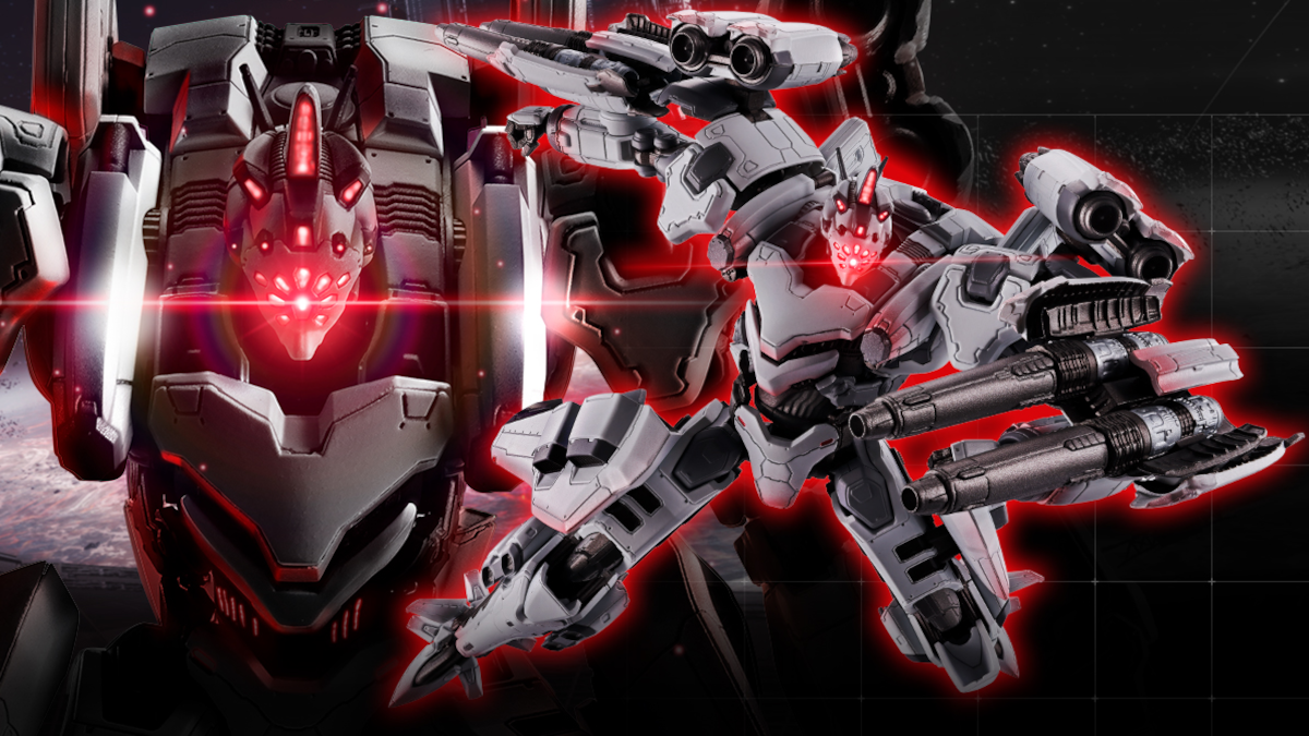 Armored Core VI 6 Ayre IB-07 Sol 644 Robot Spirits action figure artwork