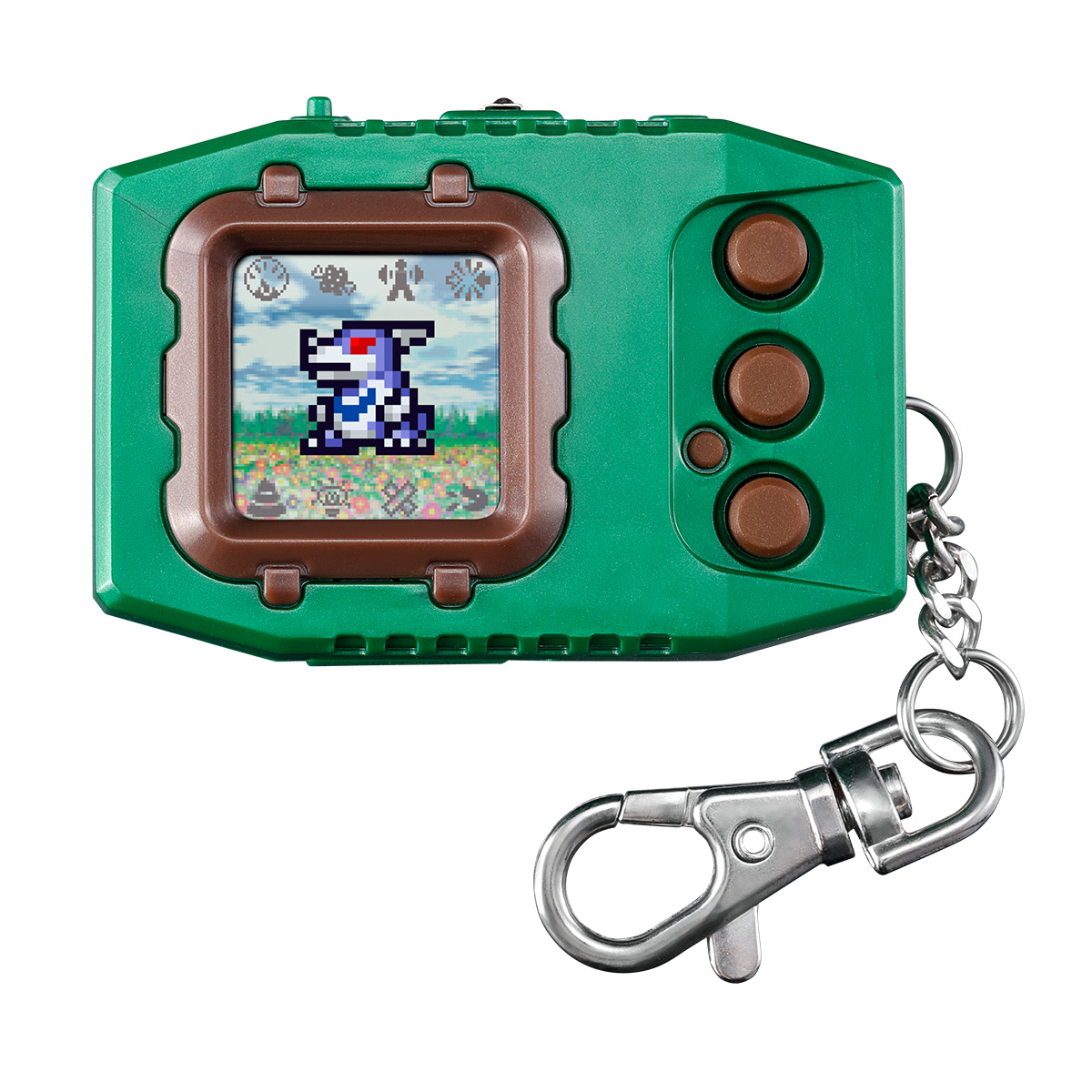 Представлены цвета маятника Digimon 4, 5, ноль