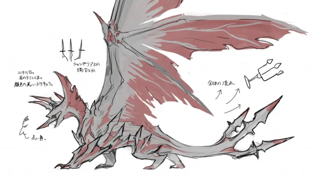Dracula Influences Pointed Out in Monster Hunter Malzeno Concept Art