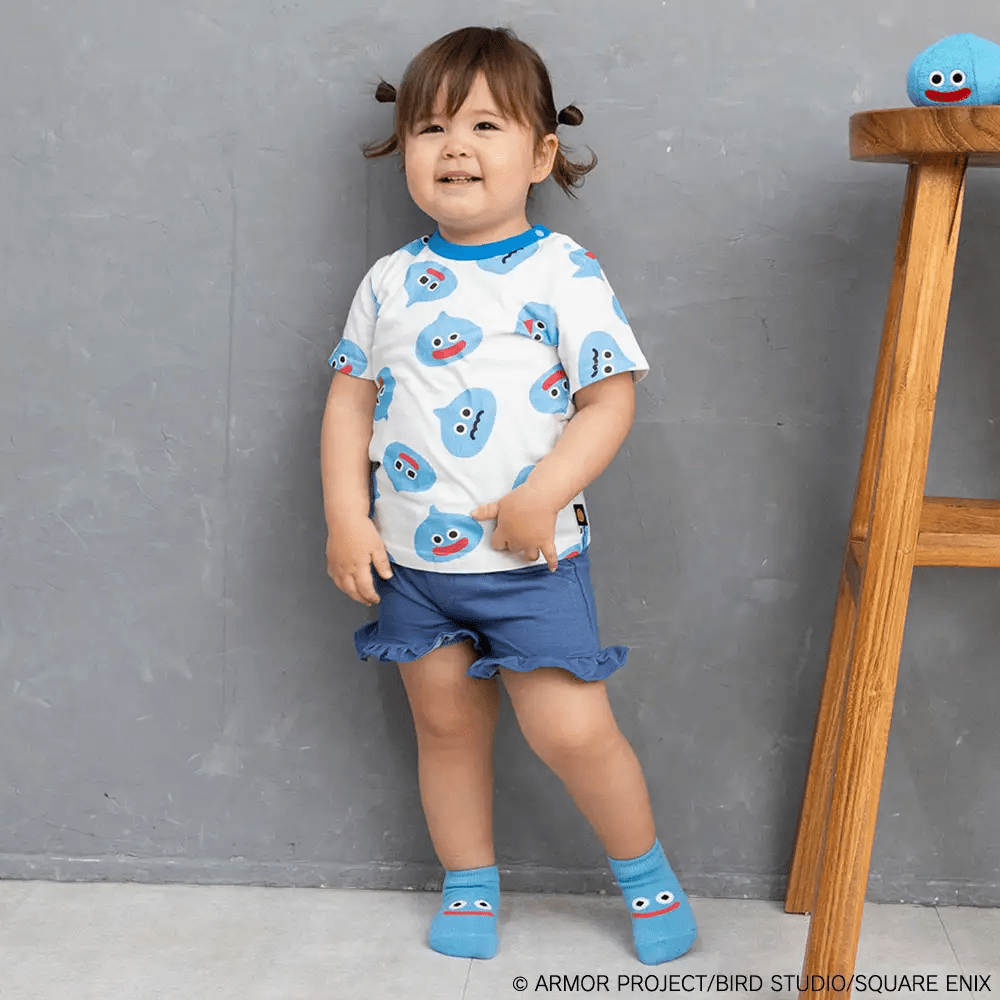 Rivelata la linea di abbigliamento estivo per neonati e bambini di Dragon Quest