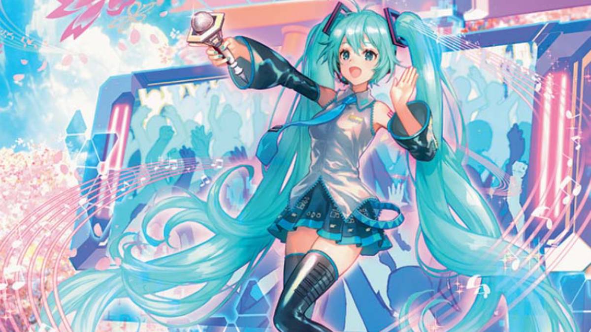 hatsune miku cards mtg MTG's new cast her as five different planeswalkers If you do Hatsune Miku Secret Lair bonus