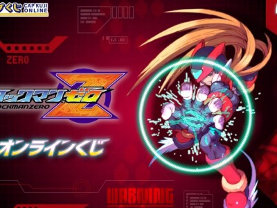 Mega Man Zero merchandise from Cap Kuji Online