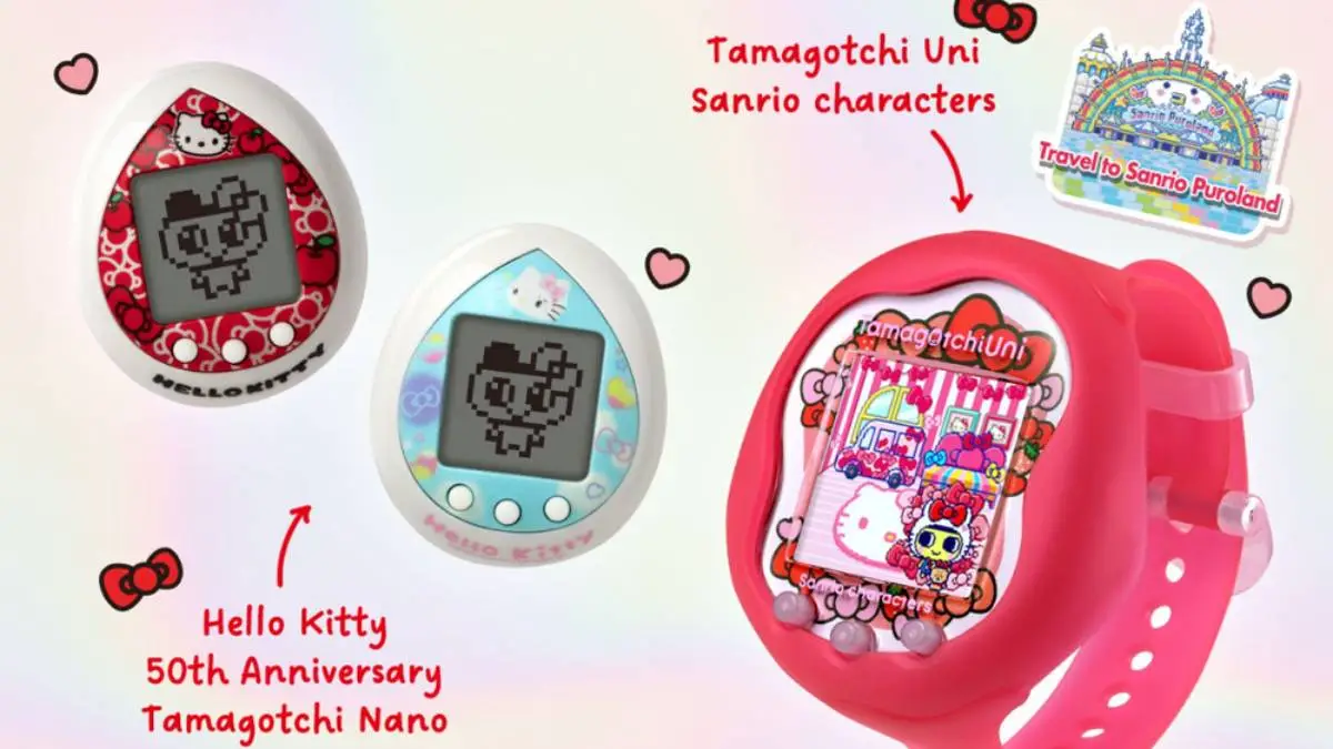 New Hello Kitty Sanrio Tamagotchi Nano and Uni Announced