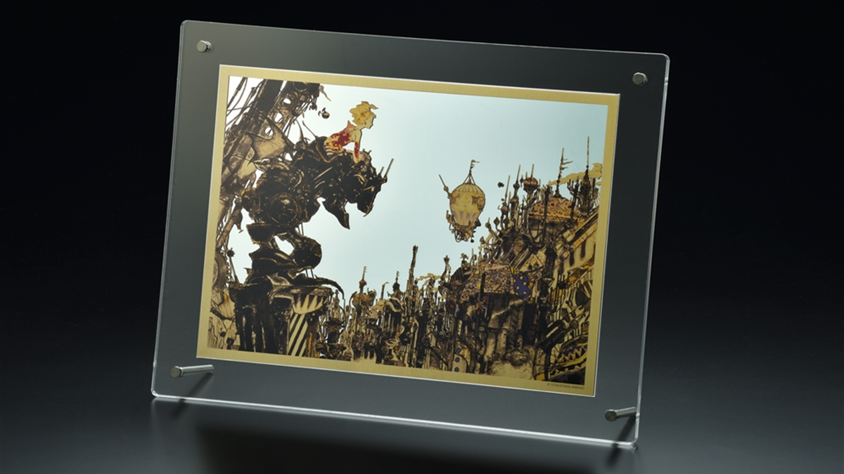 New Yoshitaka Amano Final Fantasy Art Mirror Displays Appears