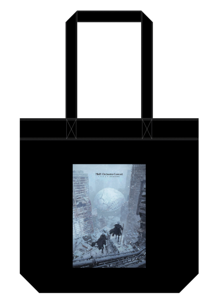 nier:orchestra concert 12024 merchandise tote bag