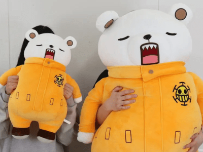 One Piece Bepo cushions will be available in two sizes