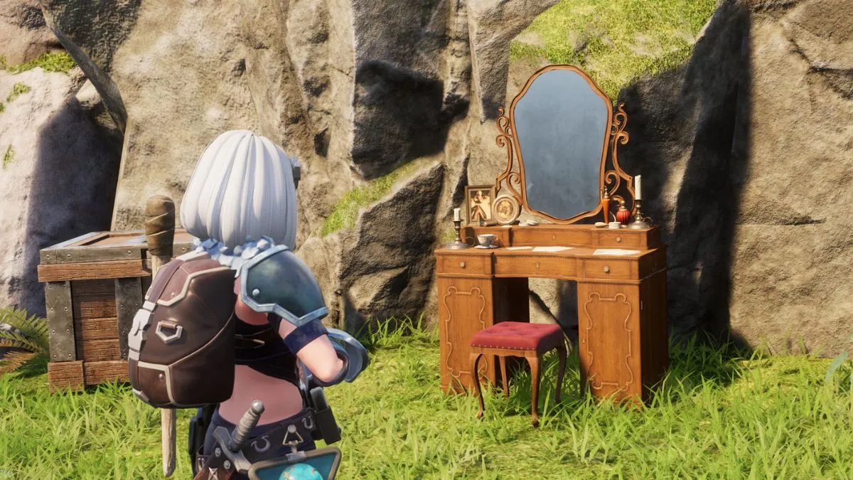 Screenshot of the Ancient Dresser in Palworld