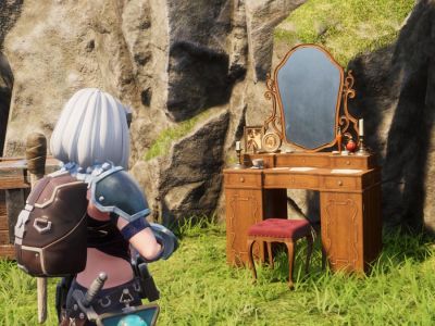 Screenshot of the Ancient Dresser in Palworld