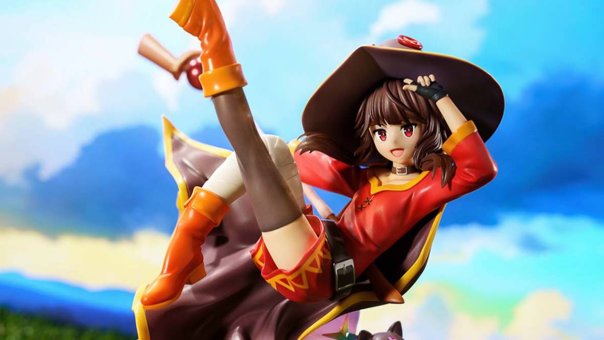 Prisma Wing KonoSuba Megumin Figure Can Be Posed With an Eyepatch